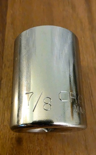 Craftsman usa socket 6 - usa, 7/8"